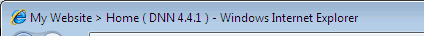 Show Copyright Credits enabled in pre DNN 4.5 versions